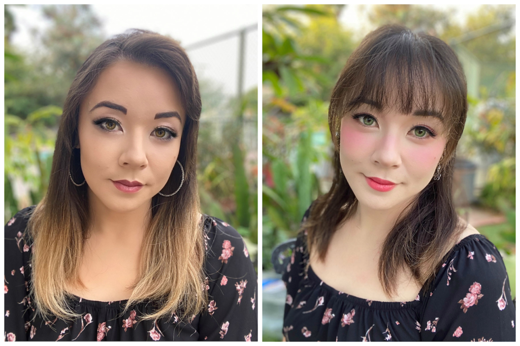 American and Japanese Makeup