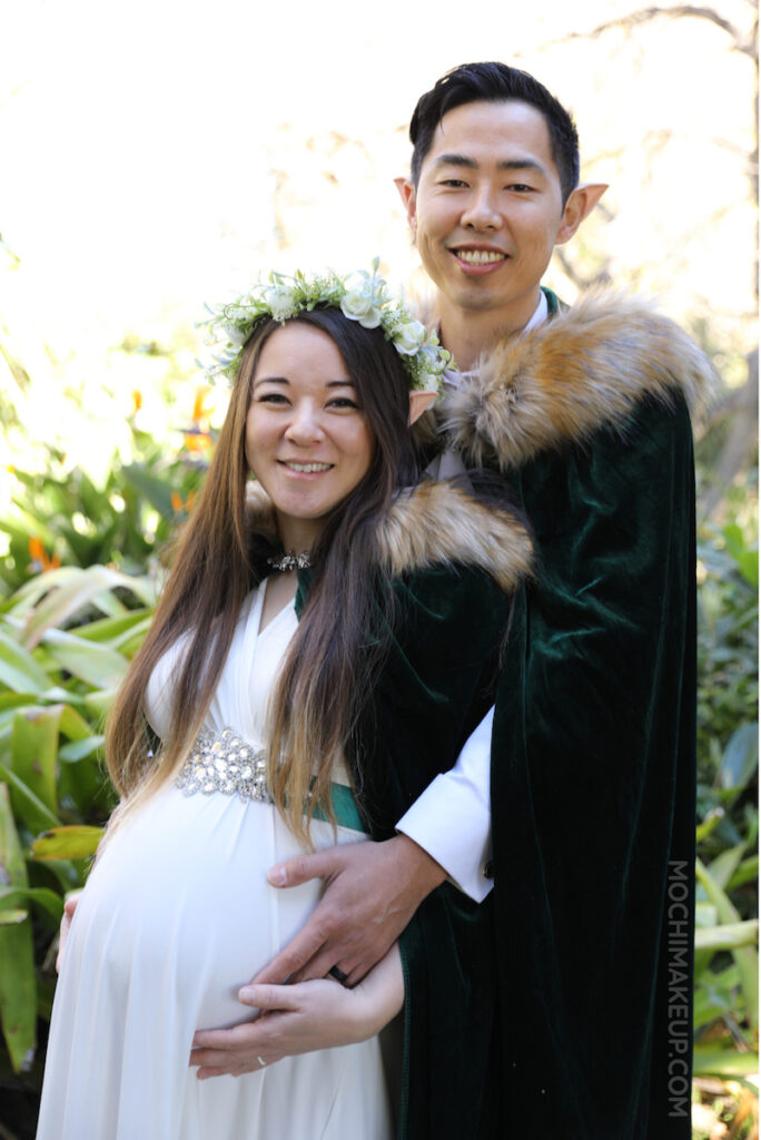 maternity costume - forest elf cosplay